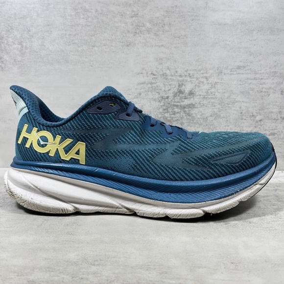Hoka One One Clifton 9 Running Shoes - Men\'s Size 9.5D - Blue main image 5
